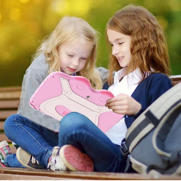 okulaku Kids Tablet 10 inch Android with case (pink) - Picture 4 of 4